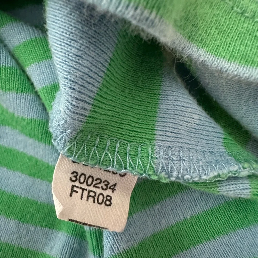 Old Navy Striped T-shirt in Blue Green Size 2T Girls